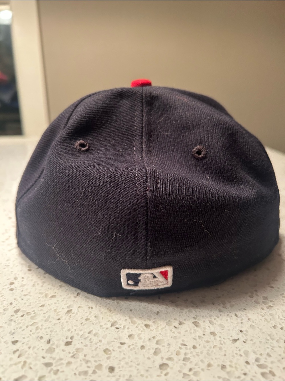 2016 New Era Cleveland Indians MLB WORLD SERIES 59FIFTY Hat 7 1/4 Chief Wahoo - Picture 3 of 6